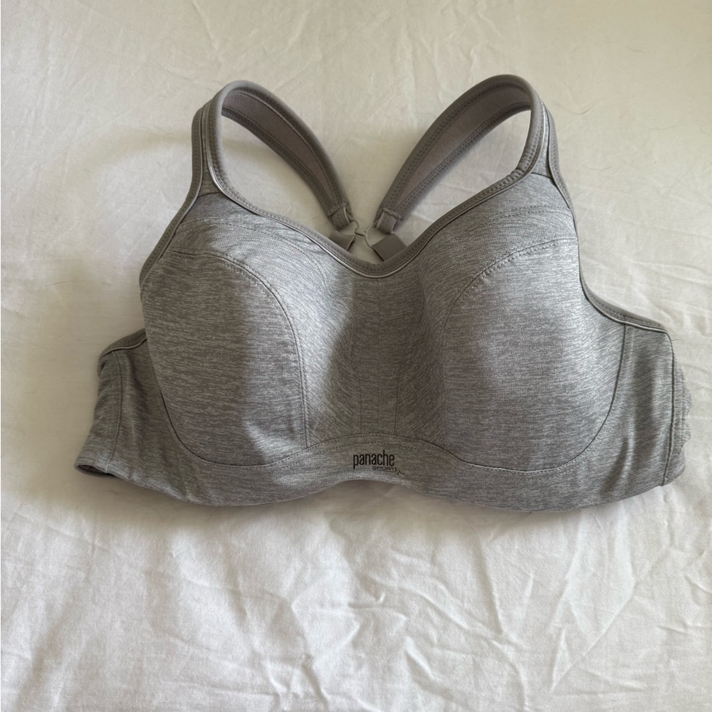 Panache Light Gray Sports Bra